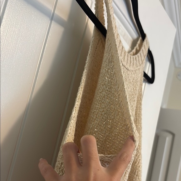 J. Crew Cream Knit Tank Top - Picture 4 of 15